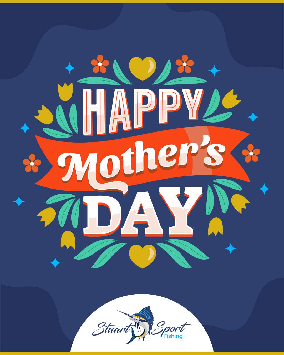 Happy Mother's Day from Stuart Sport Fishing! 🎣🌸 

We know what a great impact mom, nana, bonus mom, or other maternal figure can have when we need it most. Moms sit patiently, cheer at the catch, pack the cooler, and make every trip on the water a memory worth keeping, and you are the heart of every adventure. Wishing you smooth waters and a beautiful day. 🐟💐 

#MothersDay #StuartSportFishing #WaypointKids #OnTheWater