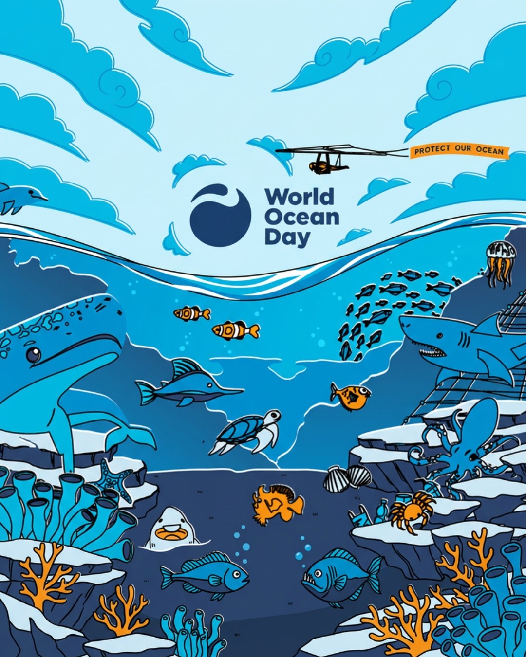 Today is World Ocean Day 🌊 These oceans feed us, thrill us, and remind us what really matters. Protecting them isn't just the right thing to do, it's personal for us. Here's how you can help keep our oceans healthy 👇

🐟 Practice catch and release on billfish and other protected species 
🚯 Never leave trash behind on the boat, dock or beach 
🧴 Use reef-safe sunscreen
🎣 Follow local size and bag limits
🌊 Support clean water organizations in your area

The fish we chase, the water we love and the experiences we share can't exist without a healthy ocean. Let's protect it like it depends on us. Because it does. Happy World Ocean Day from all of us at Stuart Sport Fishing 🎣

#StuartSportFishing #WorldOceanDay #ProtectOurOceans